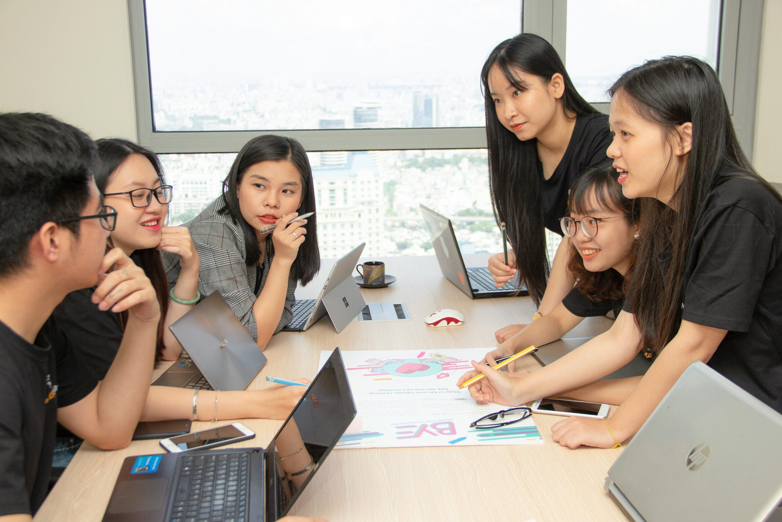 Our ESG Consultants in Shenzhen after a training of ESG Academy